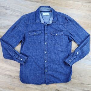 🔺️Sovereign Code Denim Waldport Button Long Sleeve Shirt Men's Large